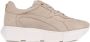 Miss Behave Tango Dames Norah 2-d Soft Nubuck Sneaker Beige - Thumbnail 1