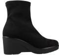 Miss Elastic Ballerina's Botin Cuna Cushy - Zwart