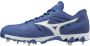 Mizuno 9-Spike Ambition (320583) 7 5 Royal White - Thumbnail 2