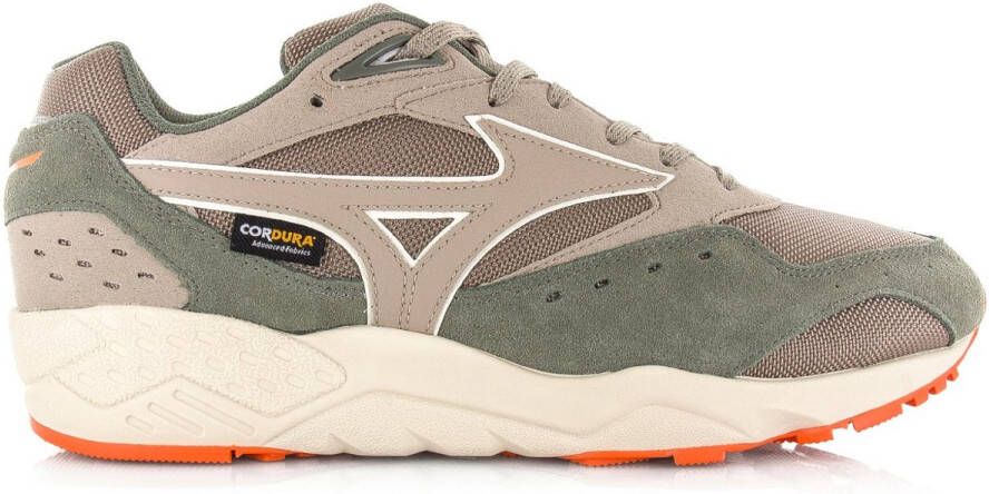 MIZUNO Lage Sneakers Contender S.l Maat: 45 Materiaal: Suède Kleur: Groen