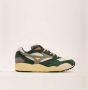 Mizuno Contender sneakers groen donkergroen beige - Thumbnail 2