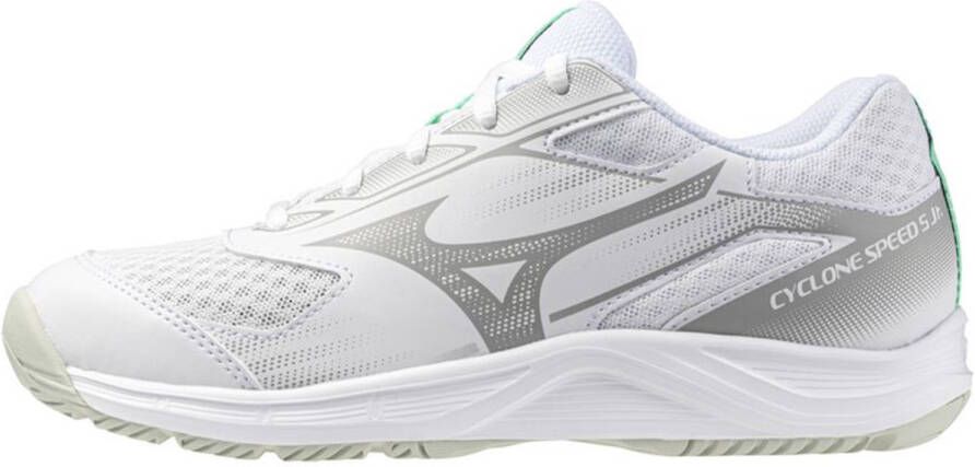 Mizuno cyclone speed jnr Indoor schoenen meisjes Wit