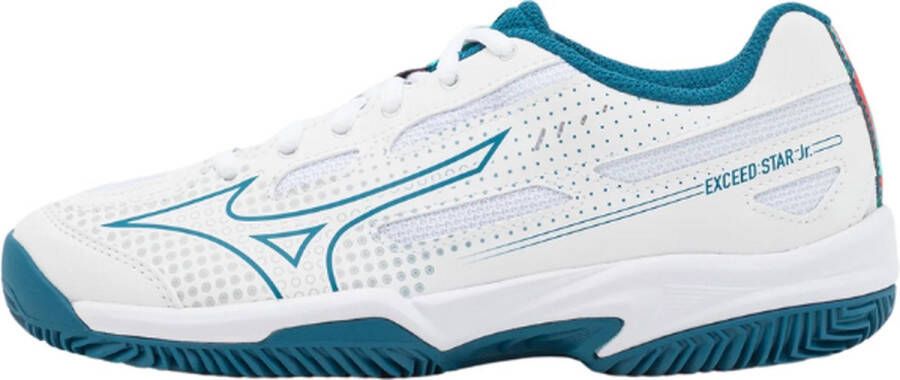 Mizuno Exceed Star Clay Junior Sportschoenen Tennis Smashcourt White Blue - Foto 3