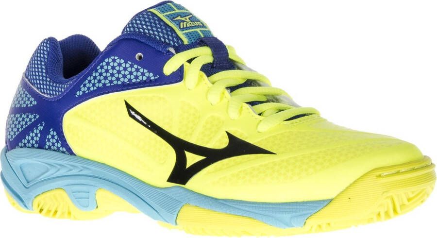 Mizuno Exceed Star CC Tennisschoenen Unisex geel paars blauw