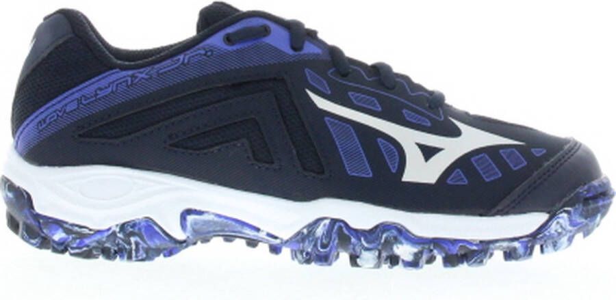 Mizuno wave lynx junior Hockeyschoenen veld jongens Blauw