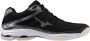 Mizuno Indoorschoenen model Wave Voltage 2 Unisex Zwart Wit - Thumbnail 1