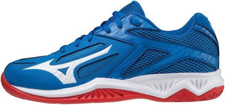 Mizuno Lightning Star Z6 kinderen Sportschoenen Volleybal Indoor blauw wit rood