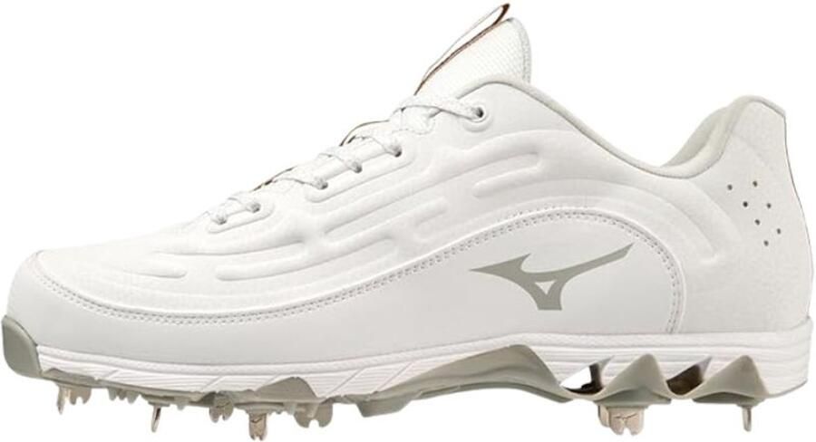 Mizuno 9-Spike Ambition 3 (320682) 11 0 White Baseball Softball Schoenen Baseball shoes with metal spikes Noppen