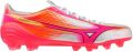 Mizuno Alpha III Made in Japan FG Blazing Flair Wit Roze - Fuchsia/Paars/Roze