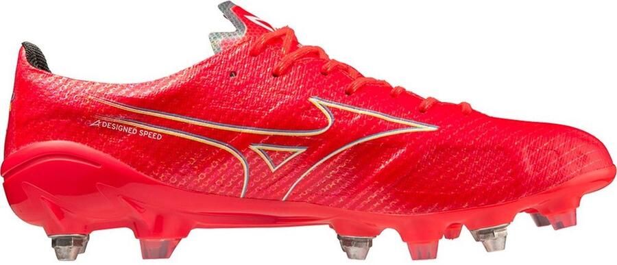 Mizuno Alpha Japan Mix Voetbalschoenen Rood