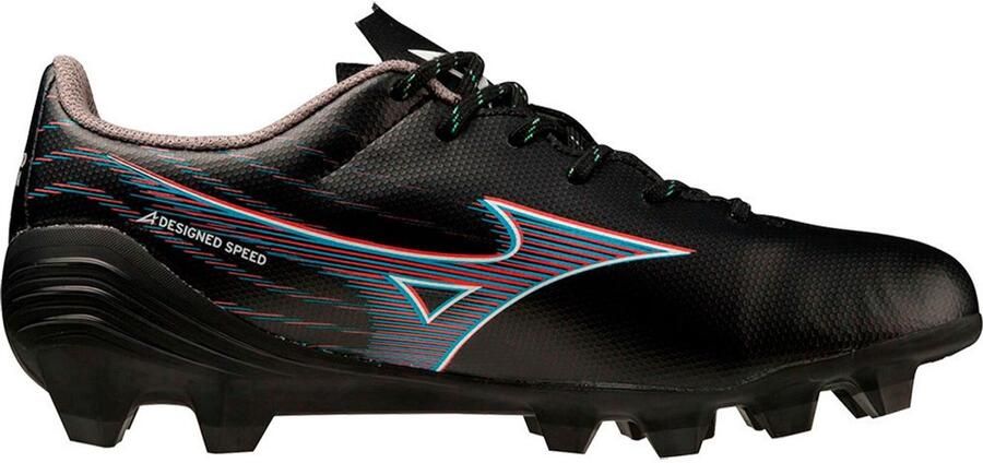 Mizuno Alpha Select Fg Junioren Voetbalschoenen Zwart 1 2 Kinderen