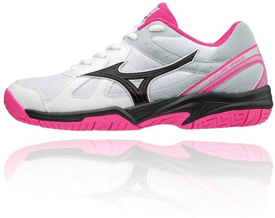 Mizuno Cyclone Speed Junior Indoor schoenen Zwart Roze
