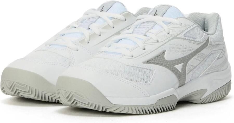 Mizuno Dames 61GR254403 Sneakers Sportschoenen White Ultimate Gray Harbor