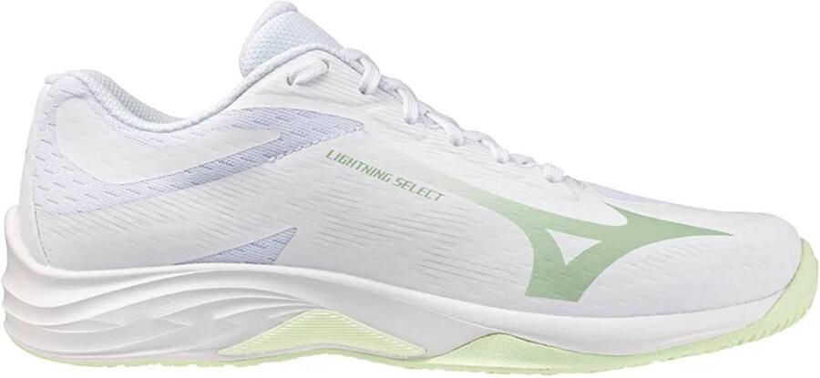 Mizuno Dames LIGHTNING SELECT White aqua Gray ambrosia