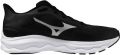 Mizuno Hardloopschoenen Wave Serene - Zwart/Zilver