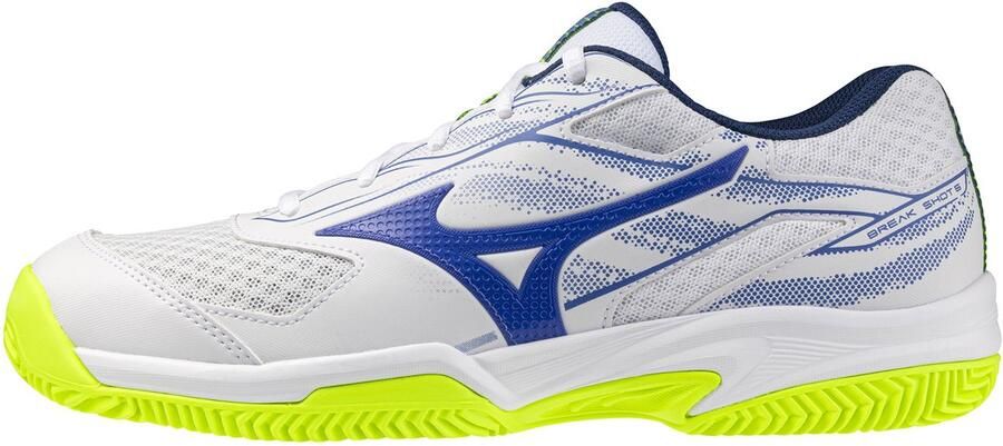 Mizuno Heren Tennisschoenen Break Shot 5 C G Wit Blauw