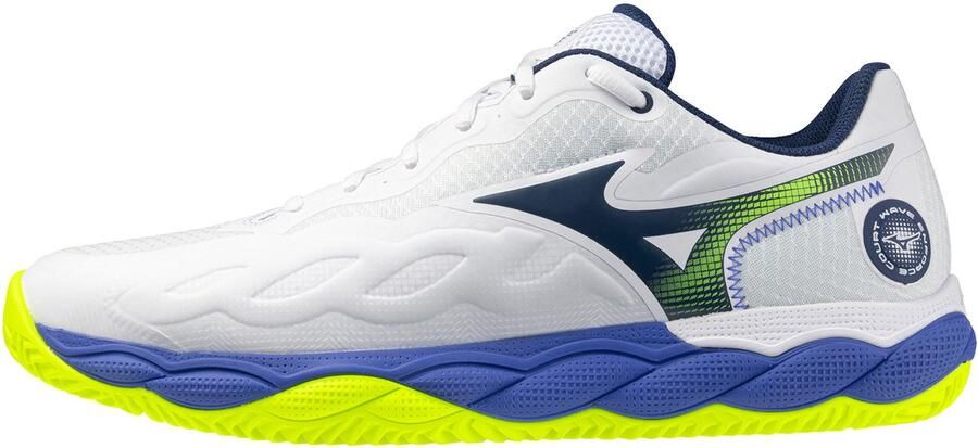 Mizuno Heren Tennisschoenen Wave Enforce Court C G Wit Blauw - Foto 2