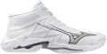 Mizuno Sportschoenen Shoe Wave Lightning Elite Mid. - Wit/Grijs/Zwart
