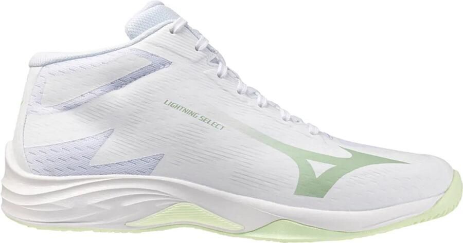 Mizuno Lightning Select Mid Indoor Sportschoenen Voor Dames Wit Vrouw