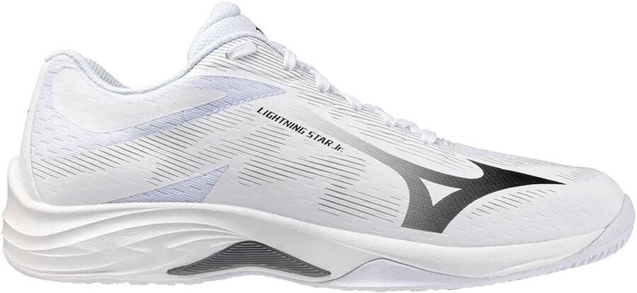 Mizuno Lightning Star Junior Indoor Sportschoenen Wit Kinderen