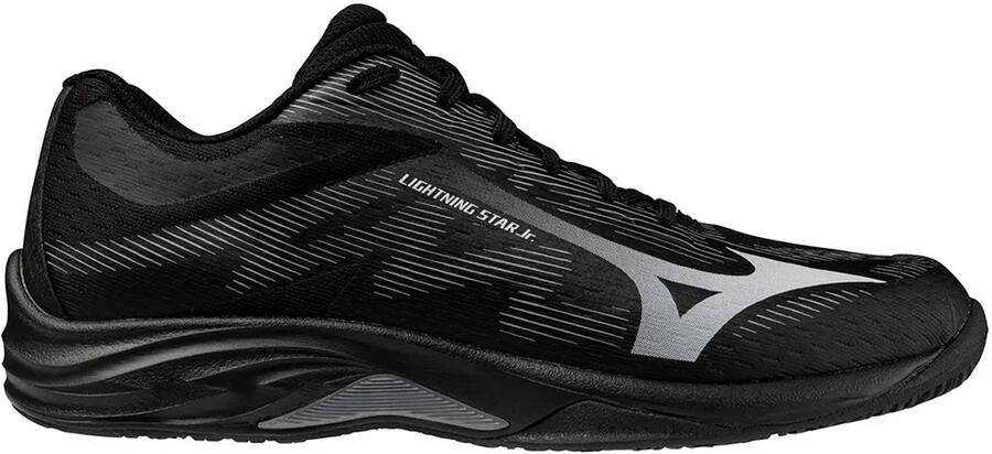 Mizuno Lightning Star Junior Indoor Sportschoenen Zwart 1 2 Kinderen