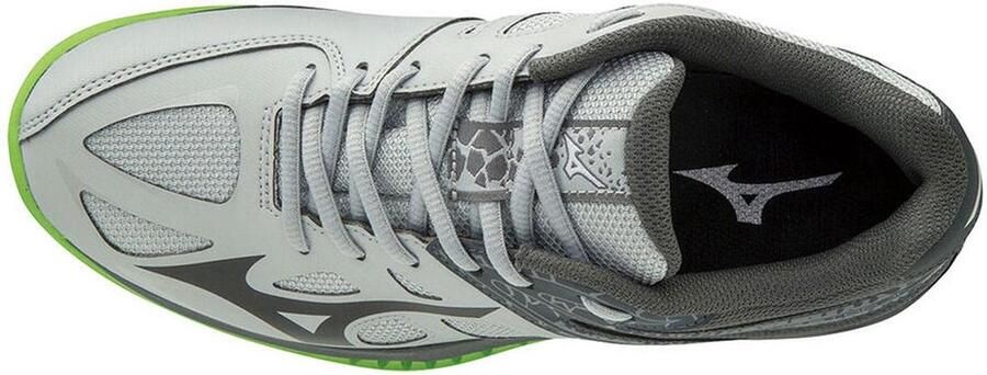 Mizuno Lightning Star Z5 Sportschoenen Unisex grijs donkergrijs lime groen - Foto 4