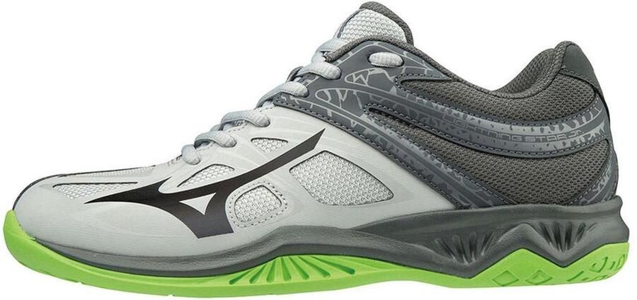 Mizuno Lightning Star Z5 Sportschoenen Unisex grijs donkergrijs lime groen - Foto 2