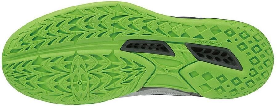 Mizuno Lightning Star Z5 Sportschoenen Unisex grijs donkergrijs lime groen - Foto 3