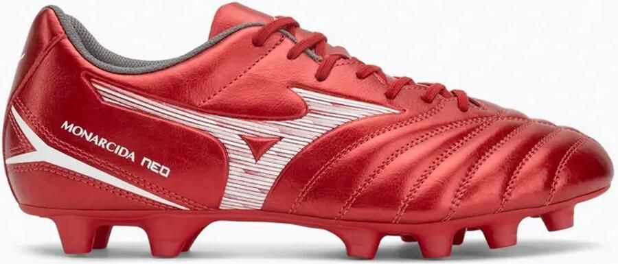 Mizuno Monarcida Neo 3 Select voetbalschoenen Fg Rojo Blanco