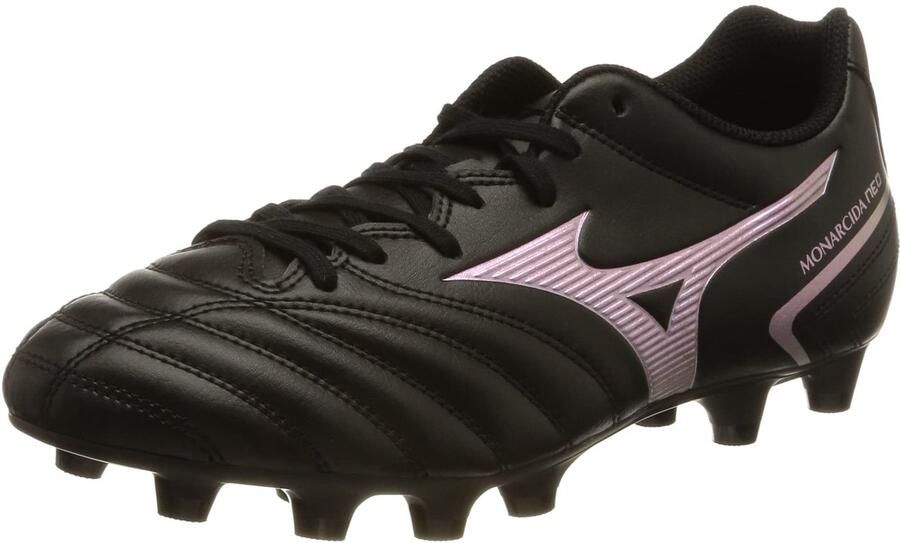 Mizuno Monarcida Neo II Select Gras Voetbalschoenen (FG) Zwart