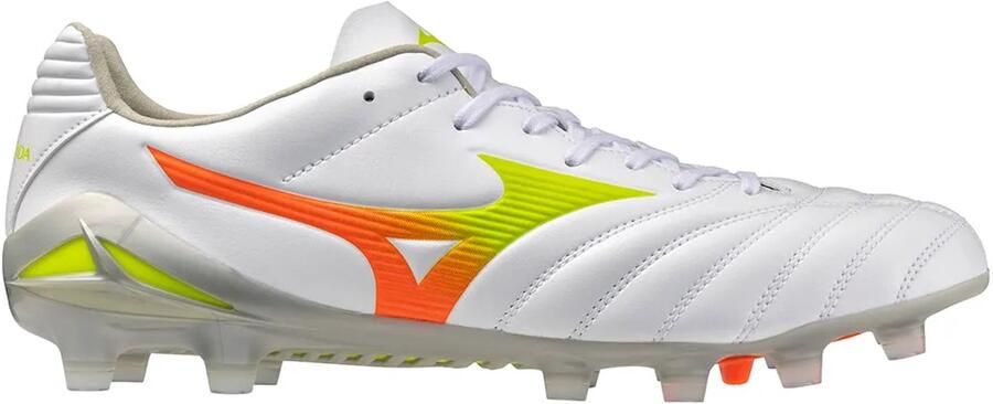 Mizuno Monarcida Neo III Pro FG Prism Wit Evening Prim Oranje