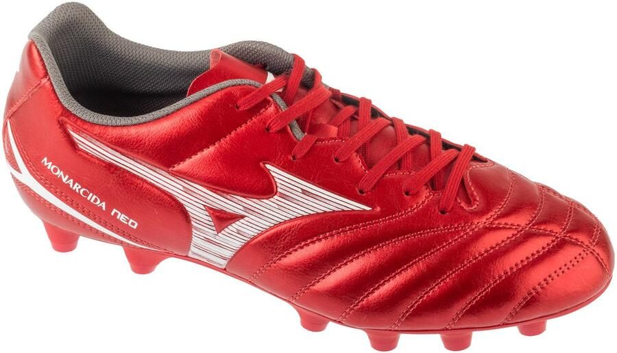 Mizuno Monarcida Neo III Select FG Mannen Rood Voetbalschoenen