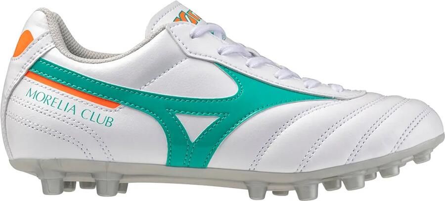 Mizuno Morelia Ii Club Ag Junioren Voetbalschoenen Wit Kinderen