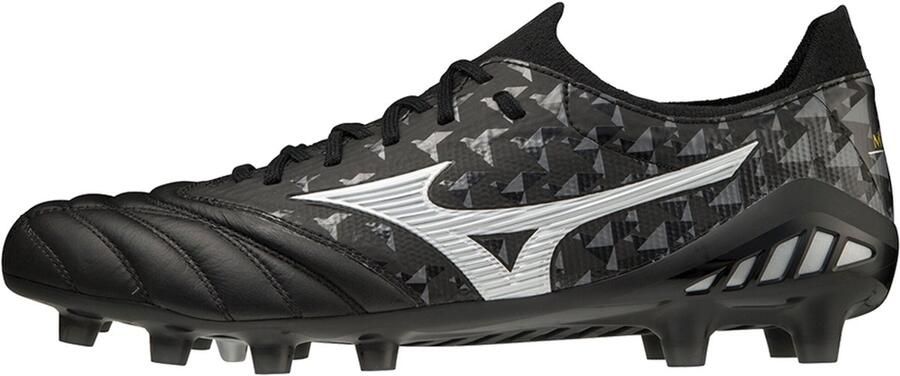 Mizuno Morelia Neo III Beta Japan Mix voetbalschoen zwart zilver