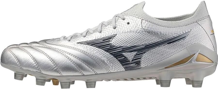 Mizuno Morelia Neo Iv Beta Japan Voetbalschoenen Zilver