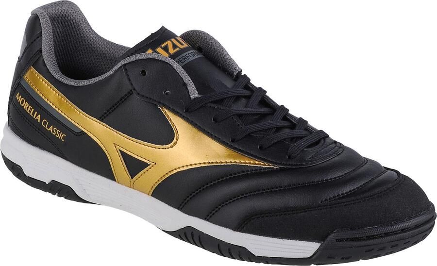 Mizuno Morelia Sala Classic In Q1GA230250 nen Zwart Indoorschoenen