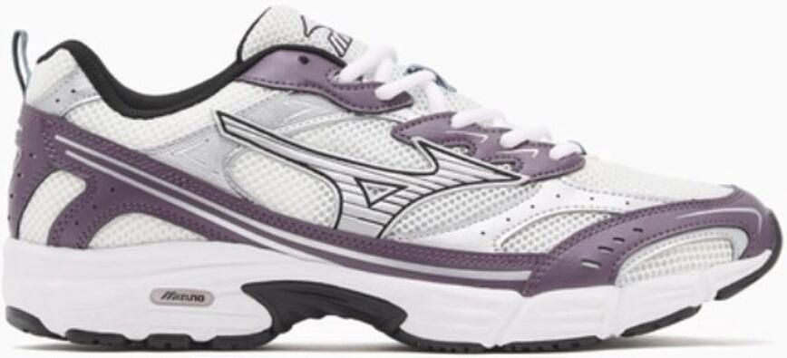 Mizuno MXR D1GA245125 Silver Purple Sneakers Unisex Retro Running Schoenen