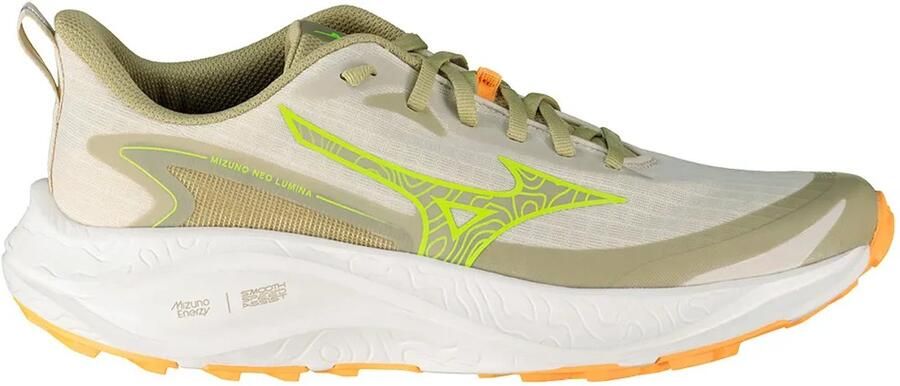 MIZUNO Loopschoen 'NEO LUMINA' pastelgroen zilver wit