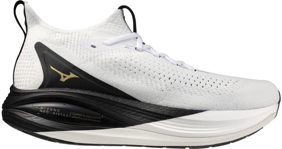 Mizuno NEO VISTA 2 Hardloopschoenen White black gold