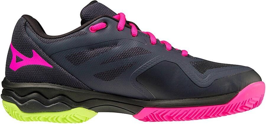 Mizuno Padelschoen Tennisschoen Wave Exceed Light Dames Zwart Roze