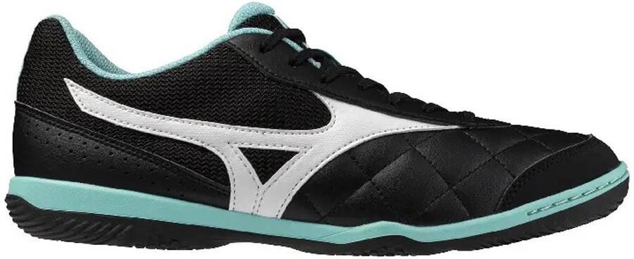 Mizuno Morelia Sala Club Zaalvoetbalschoenen (IN) Zwart Wit Turquoise