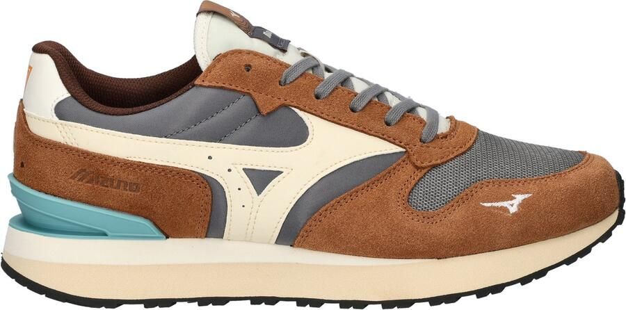 Mizuno RB87 sneakers grisjblauw ecru bruin - Foto 4