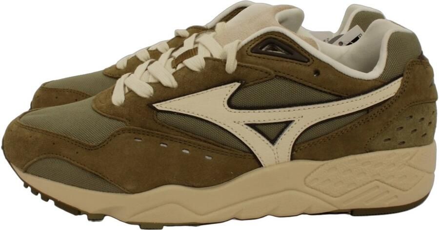 Mizuno Contender olive drab smoke green Groen Suede Lage sneakers Unisex