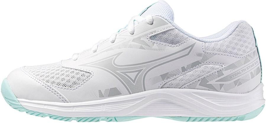 Mizuno stealth star 3 jr. Indoor schoenen Wit - Foto 2