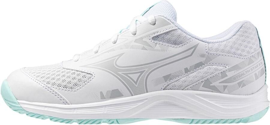 Mizuno Stealth Star sportschoenen wit oranje Mesh - Foto 6