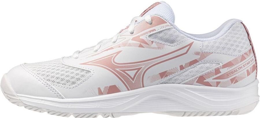 Mizuno stealth star 3 jr. Volleybalschoenen meisjes Wit