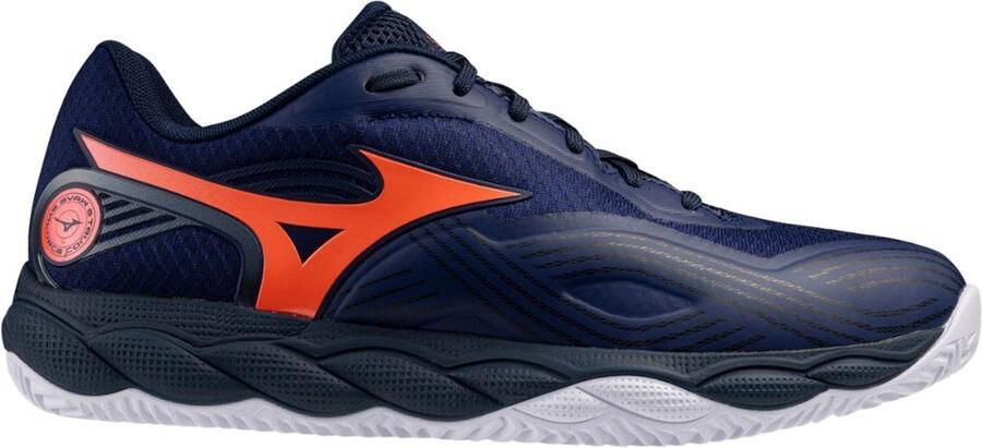 Mizuno Tennisschoen Padelschoen Wave Enforce Court CC Heren Blauw