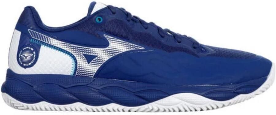 Mizuno Tennisschoen Padelschoen Wave Enforce Tour CC Heren Blauw Wit