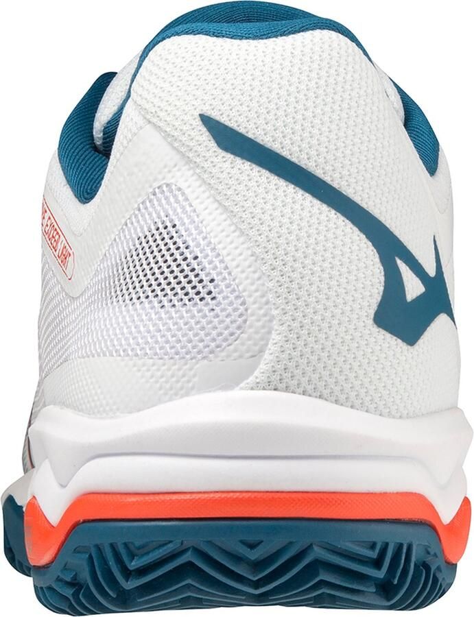 Mizuno Tennisschoen Padelschoen Wave Exceed Light CC Heren Wit Rood Blauw - Foto 2