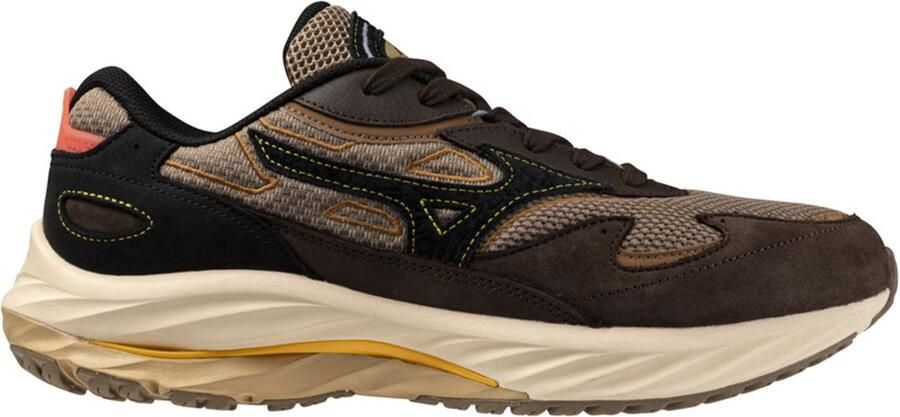 Mizuno Lage Sneakers Wave Rider β Fossil Black Mole